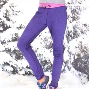 Ivivva Huddle & Cuddle fuzzy lined pant size 6